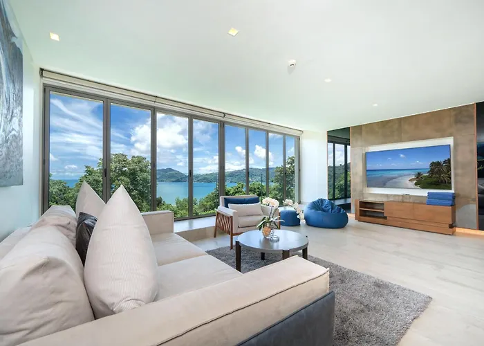 Ocean Bliss - Sapphire Bay 3Br Apartment 812 With Terrace And Awe-Inspiring Views Of Patong Bay