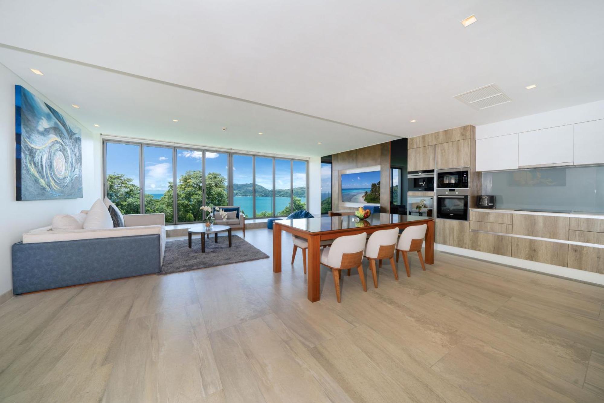Ocean Bliss - Sapphire Bay 3br 812 With Terrace And Awe-inspiring Views Of Bay Apartamento Patong